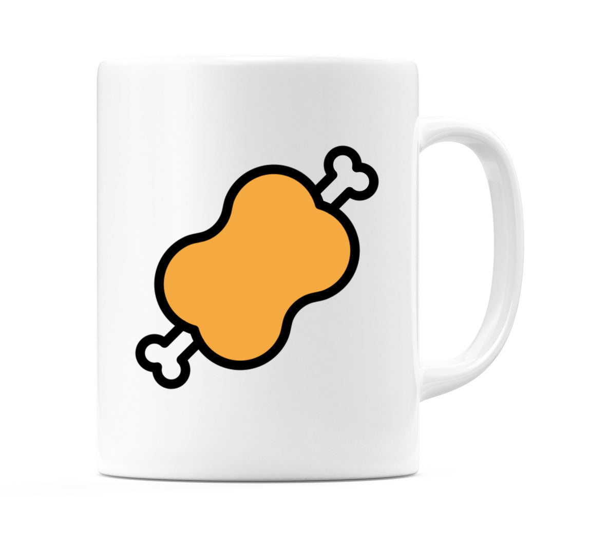 Meat On Bone Emoji Mug