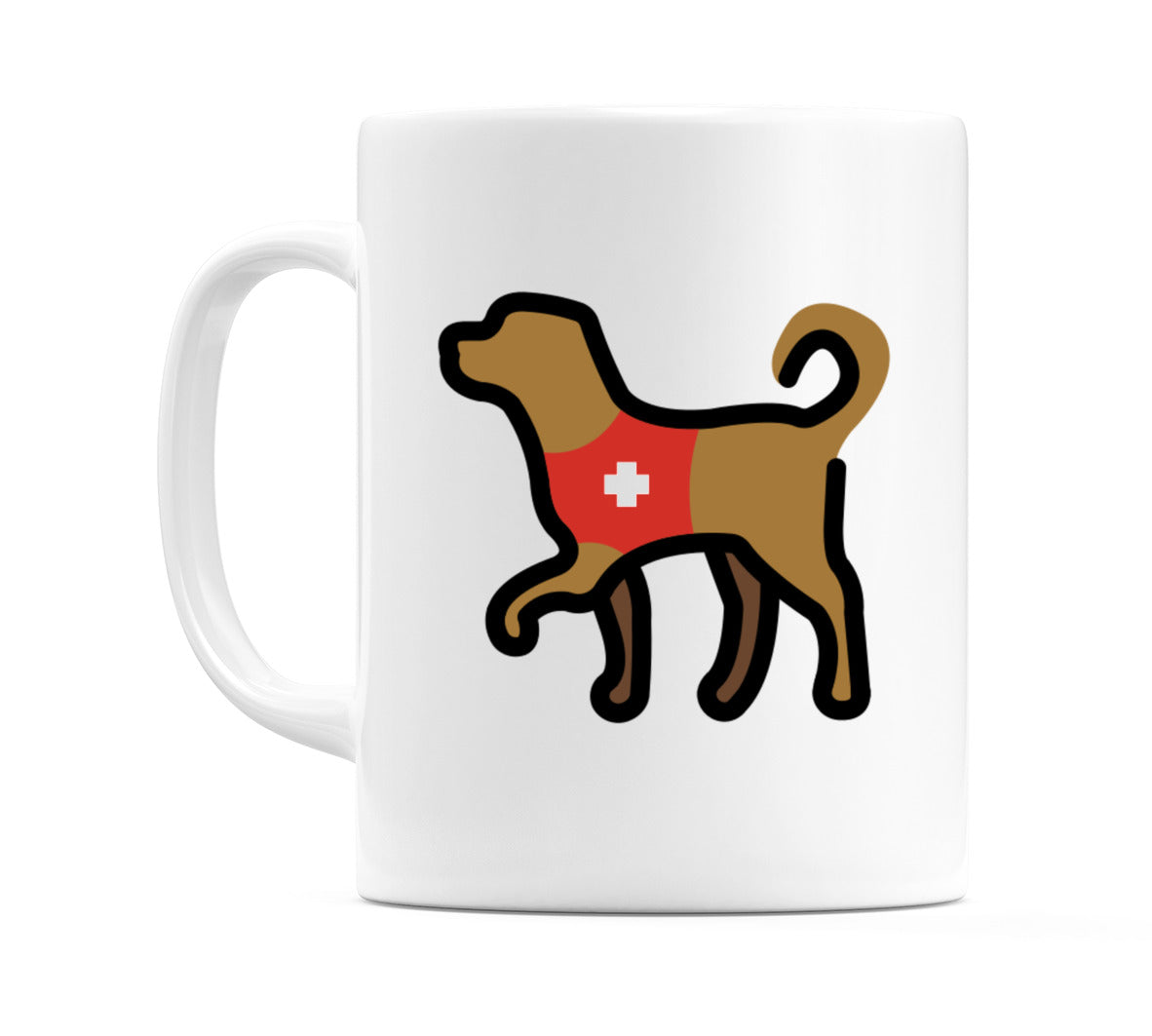 Service Dog Emoji Mug