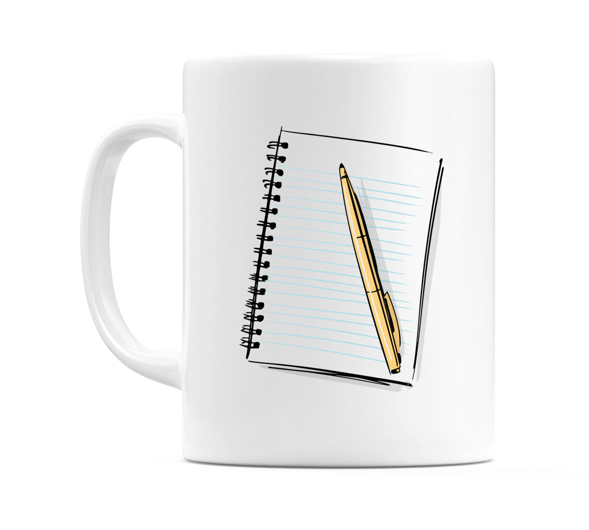 Notepad with Pen Mug