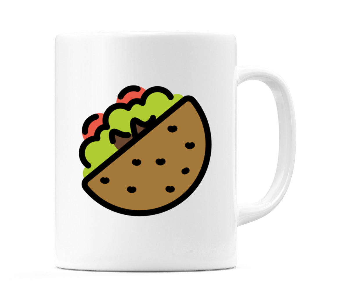 Stuffed Flatbread Emoji Mug