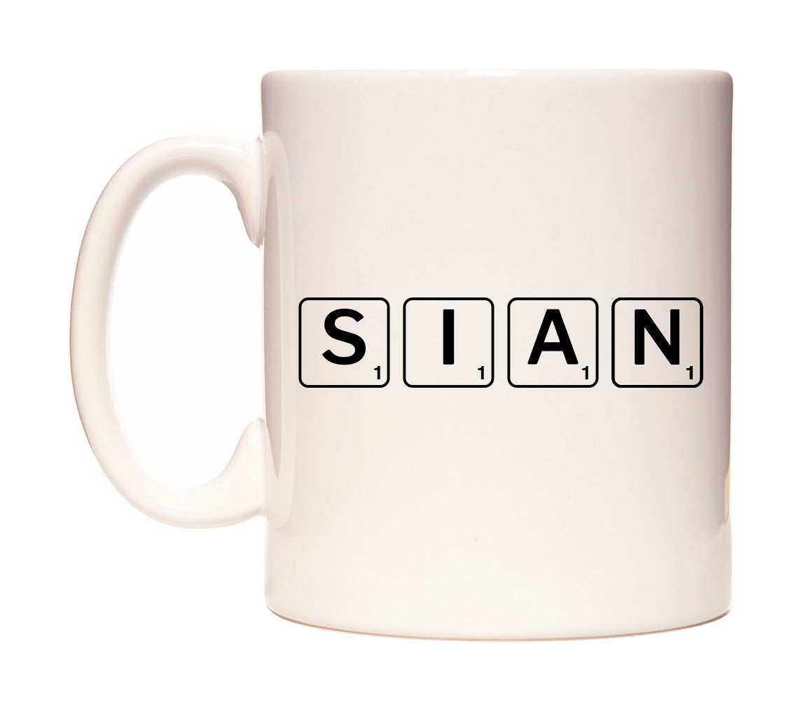 Sian - Scrabble Themed Mug