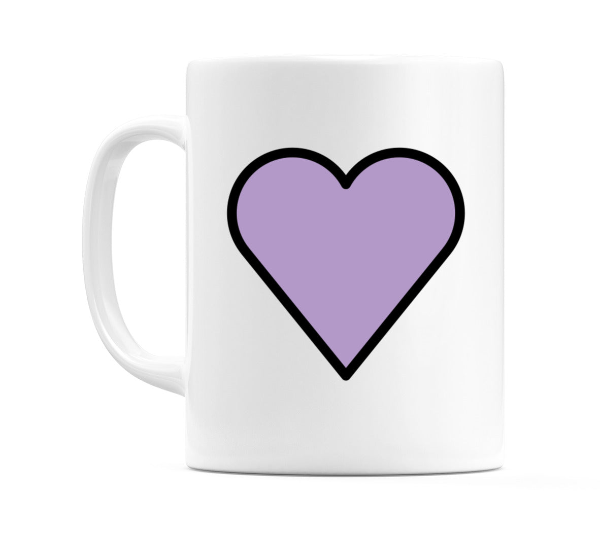 Purple Heart Emoji Mug