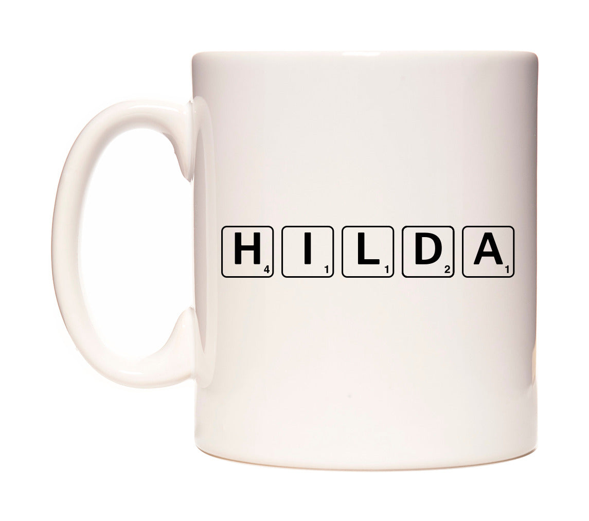 Hilda - Scrabble Themed Mug