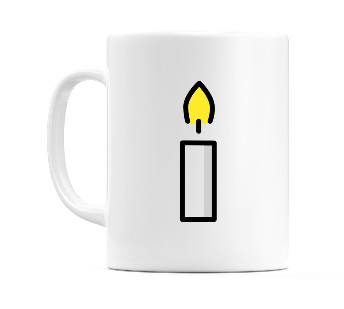 Candle Emoji Mug