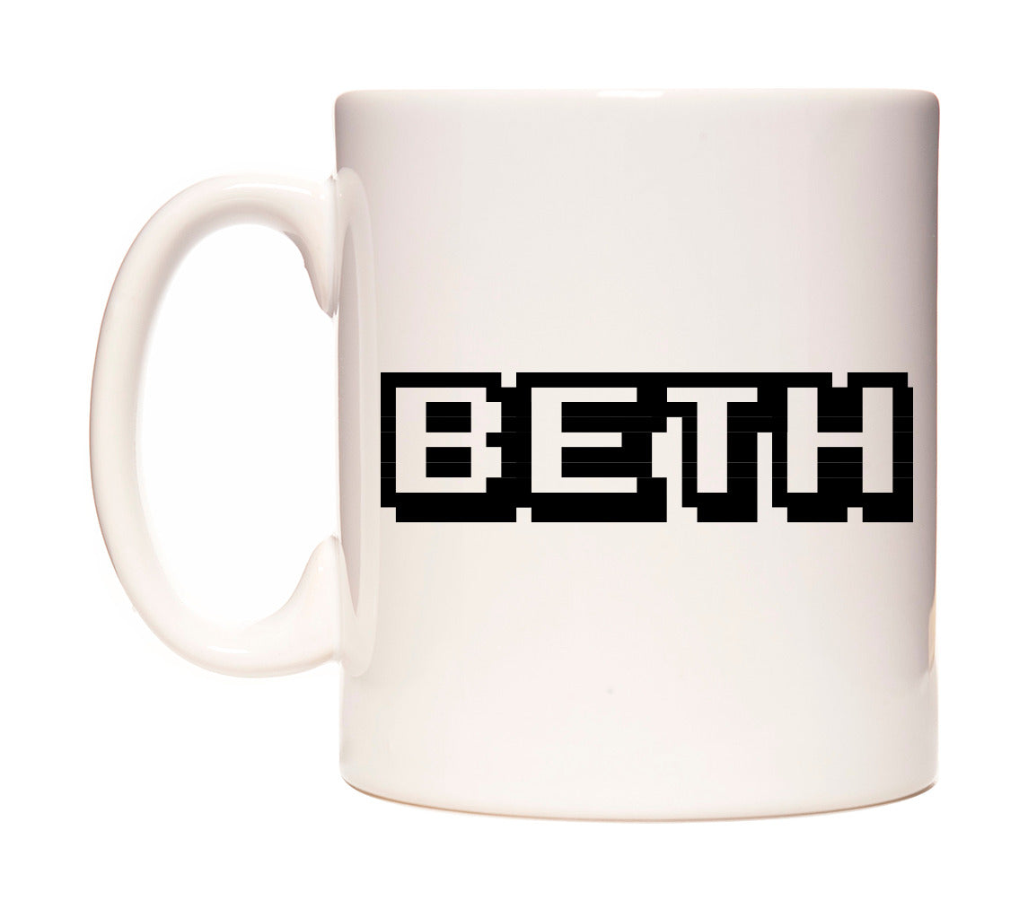 Beth - Arcade Themed Mug