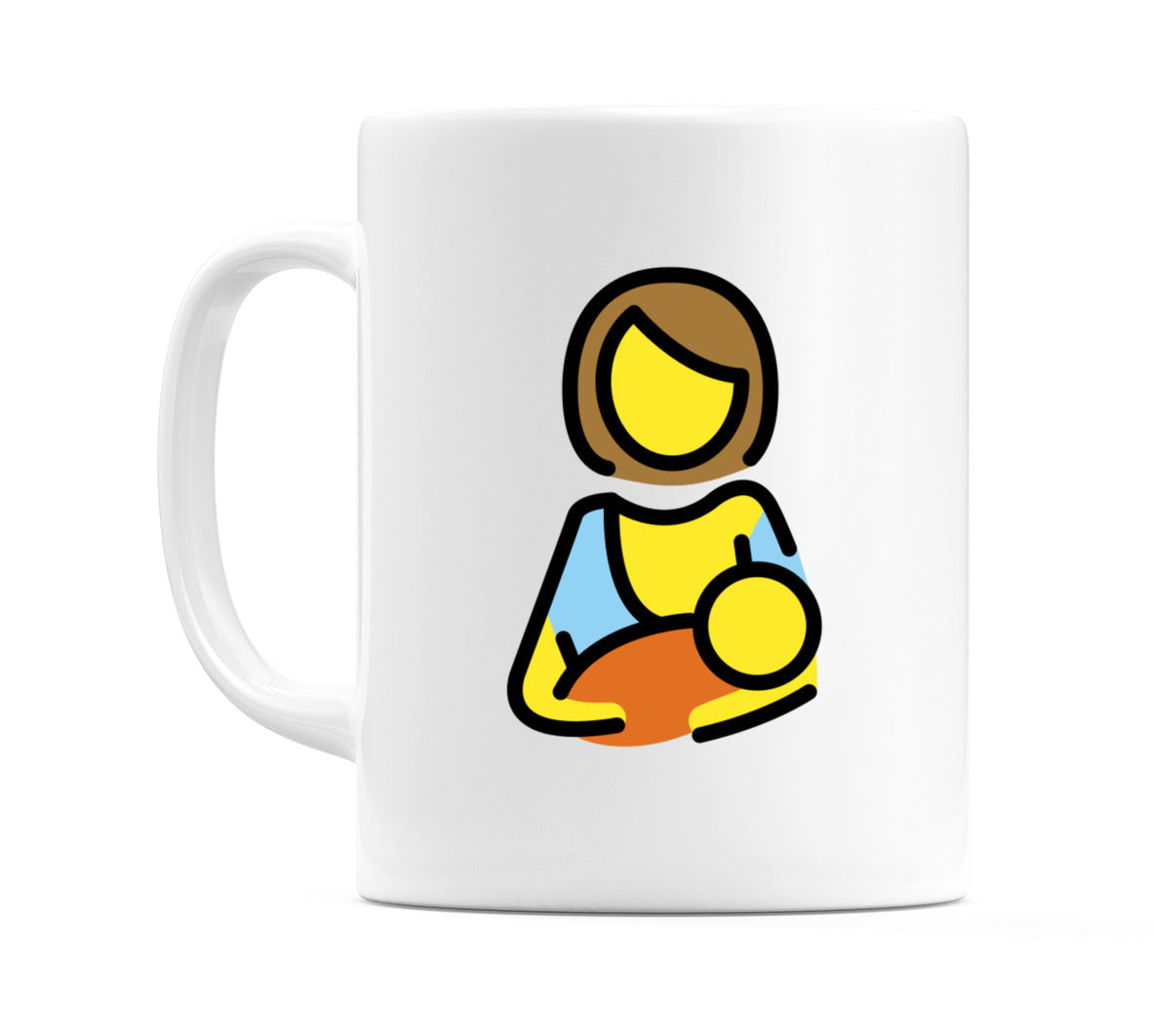 Breast-Feeding Emoji Mug