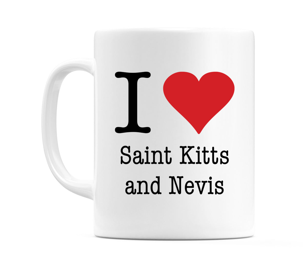 I Love Saint Kitts and Nevis Mug