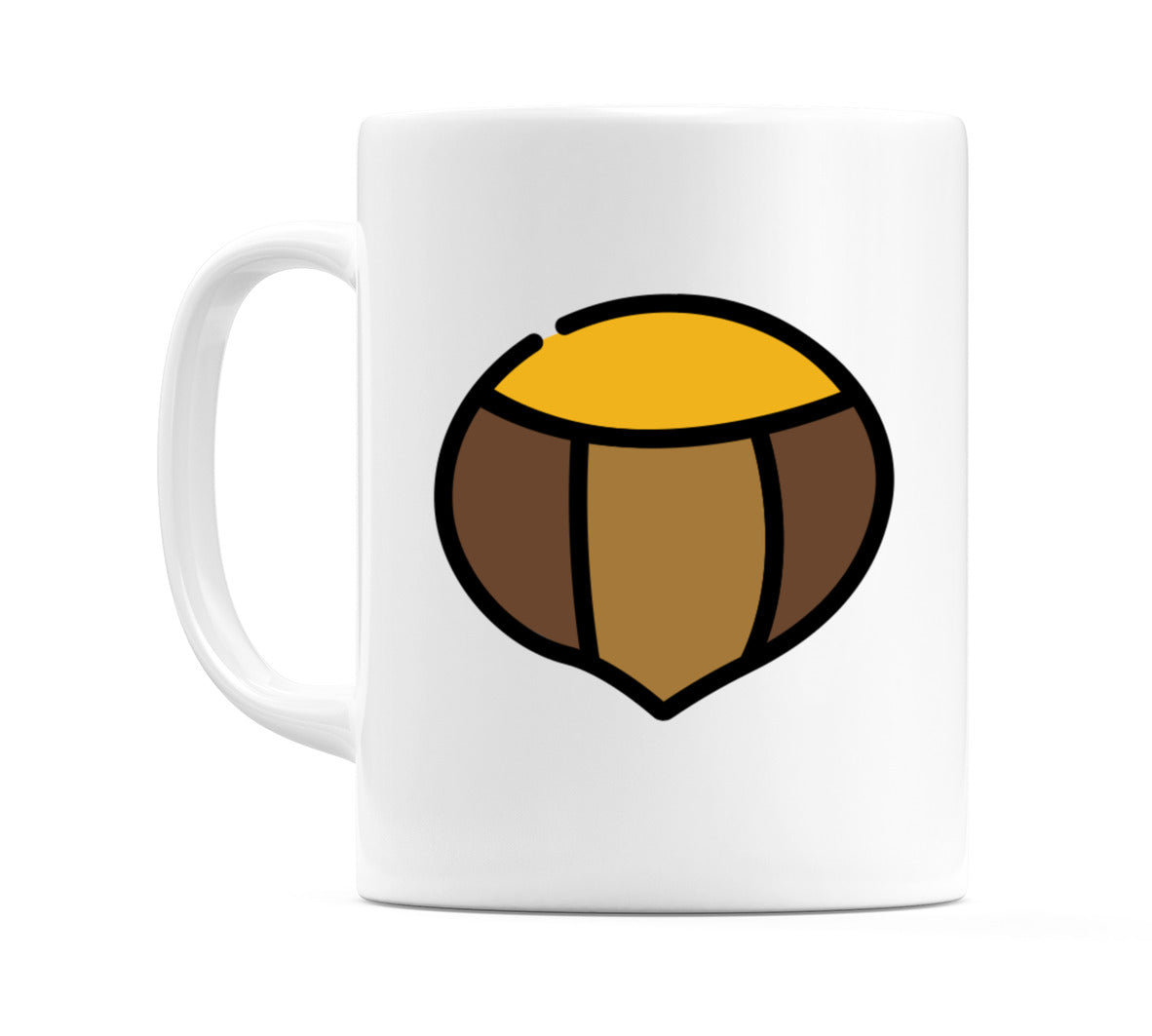 Chestnut Emoji Mug