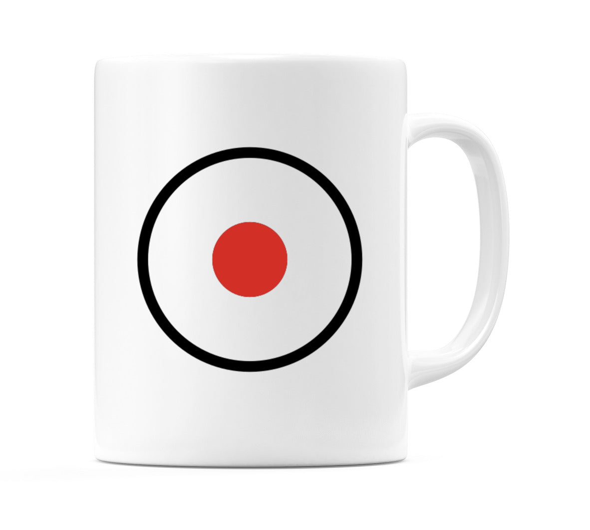 Record Button Emoji Mug