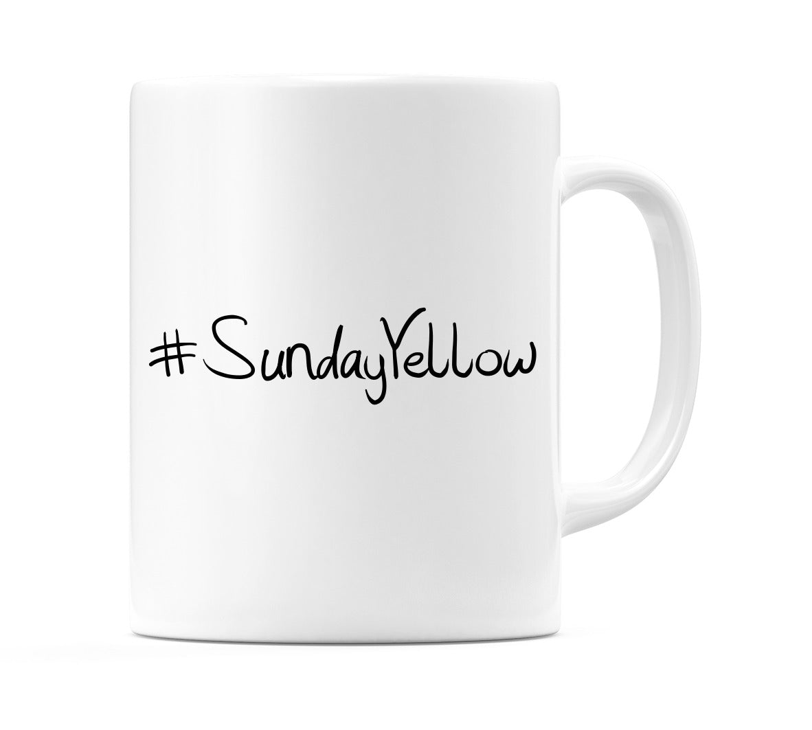 #SundayYellow Mug