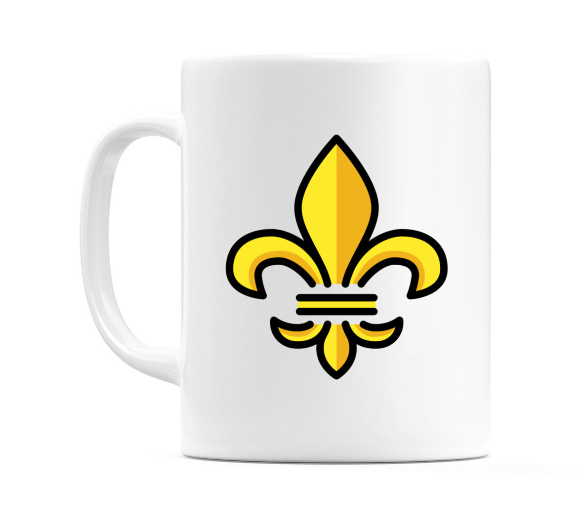 Fleur-De-Lis Emoji Mug