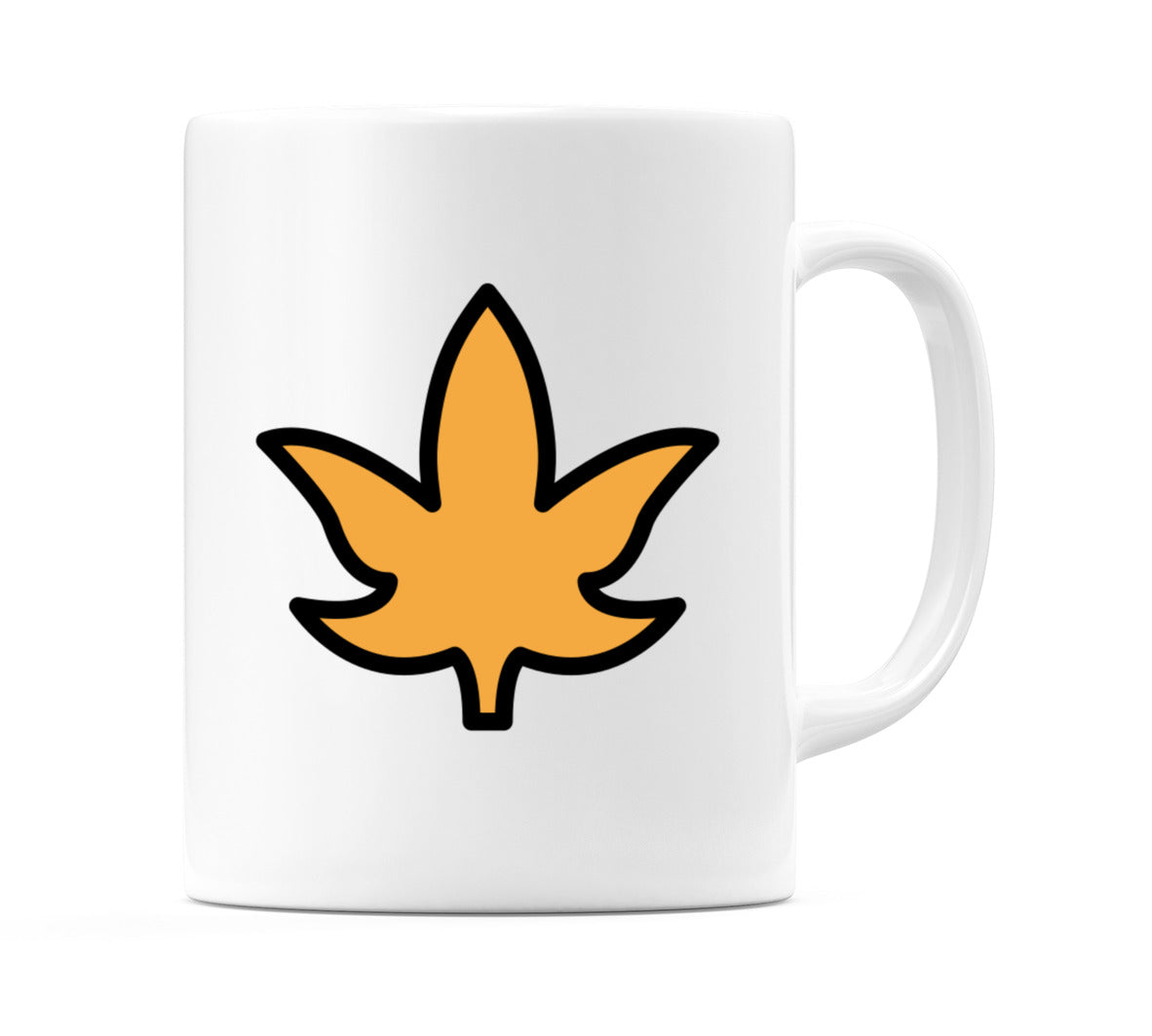 Maple Leaf Emoji Mug