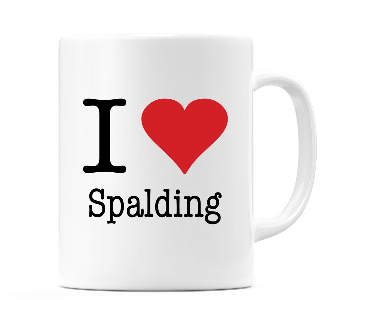 I Love Spalding Mug