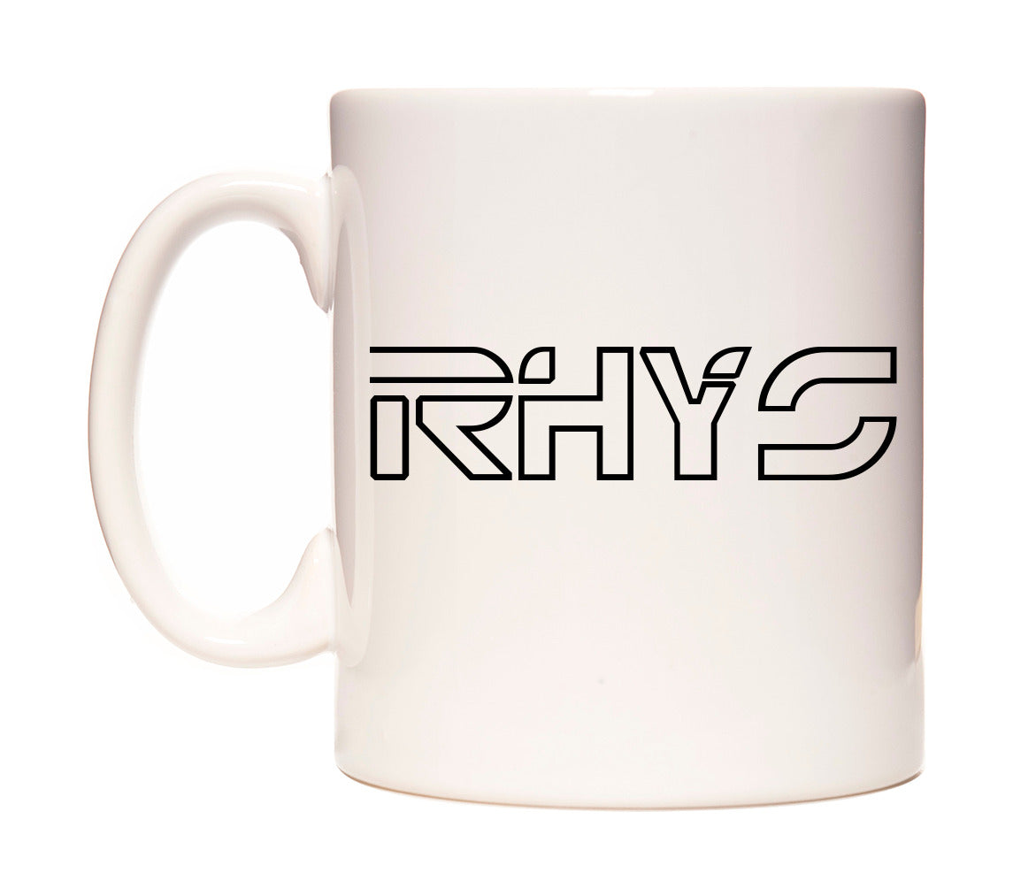 Rhys - Tron Themed Mug