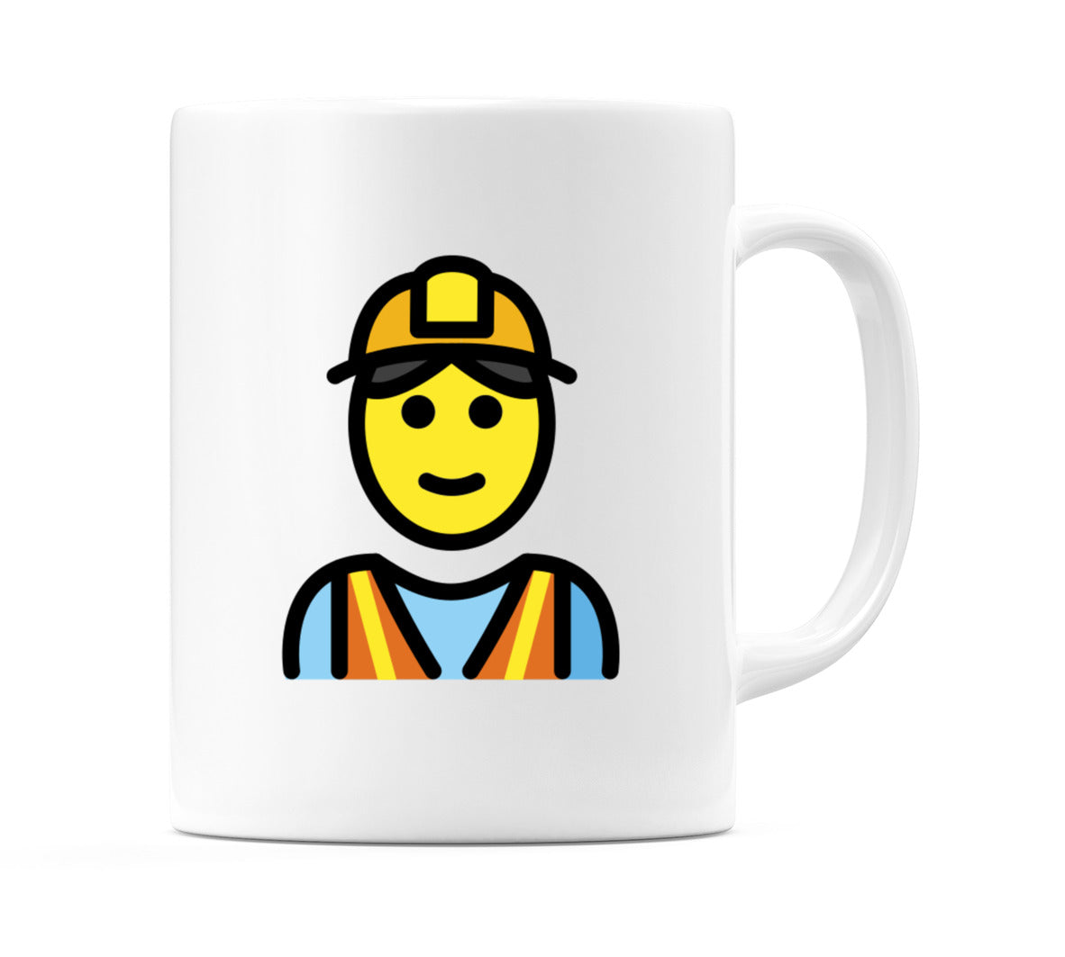 Construction Worker Emoji Mug