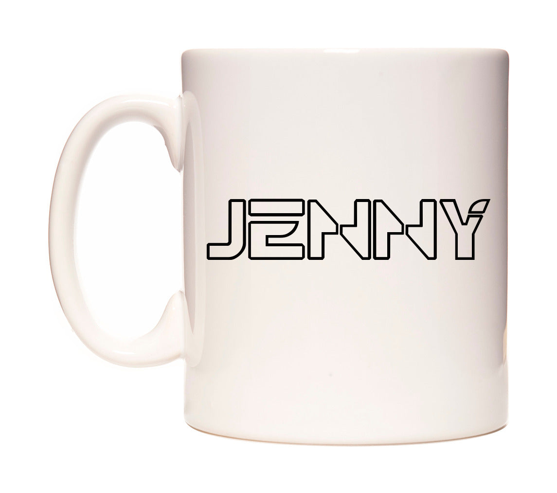 Jenny - Tron Themed Mug
