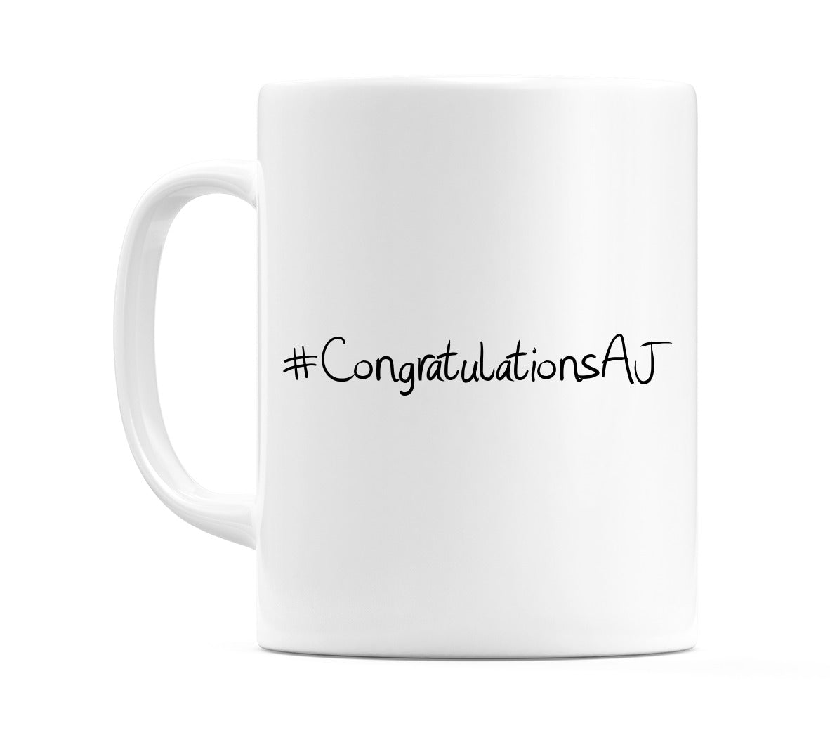#CongratulationsAJ Mug