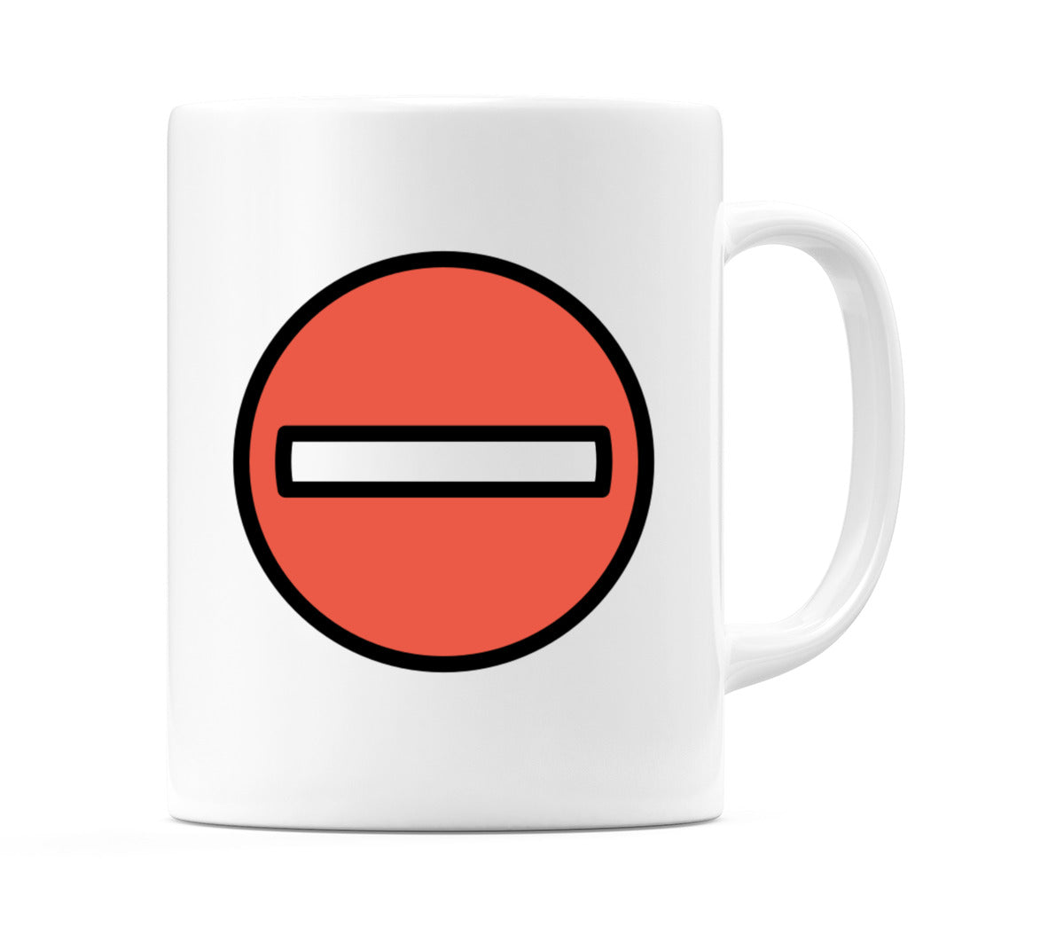 No Entry Emoji Mug