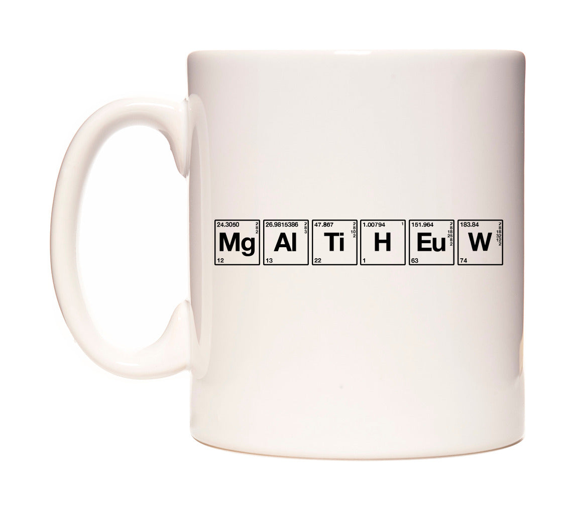 Mathew - Chemistry Themed Mug