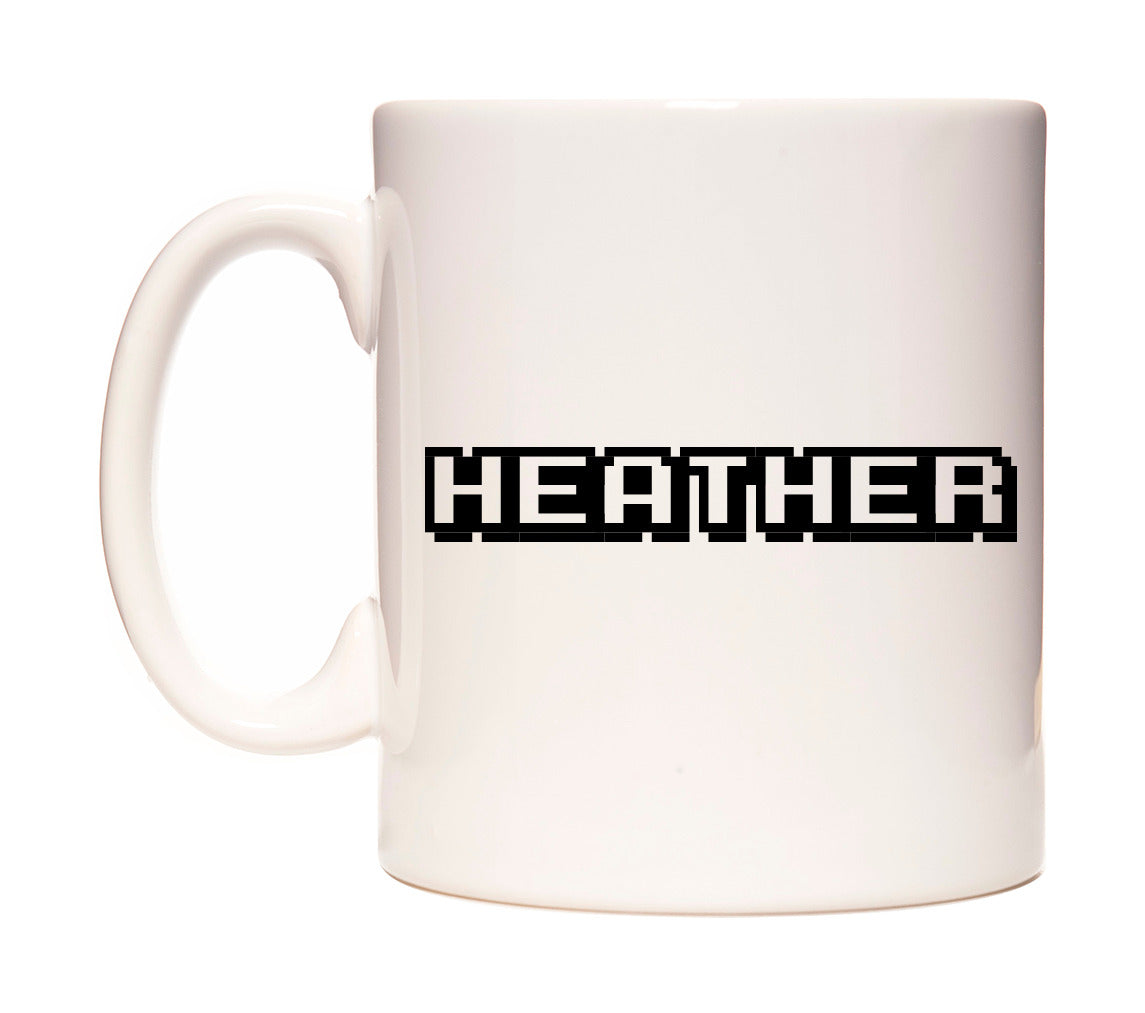 Heather - Arcade Themed Mug