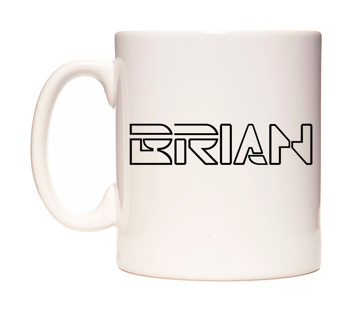 Brian - Tron Themed Mug