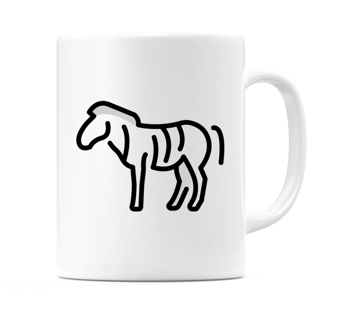 Zebra Emoji Mug