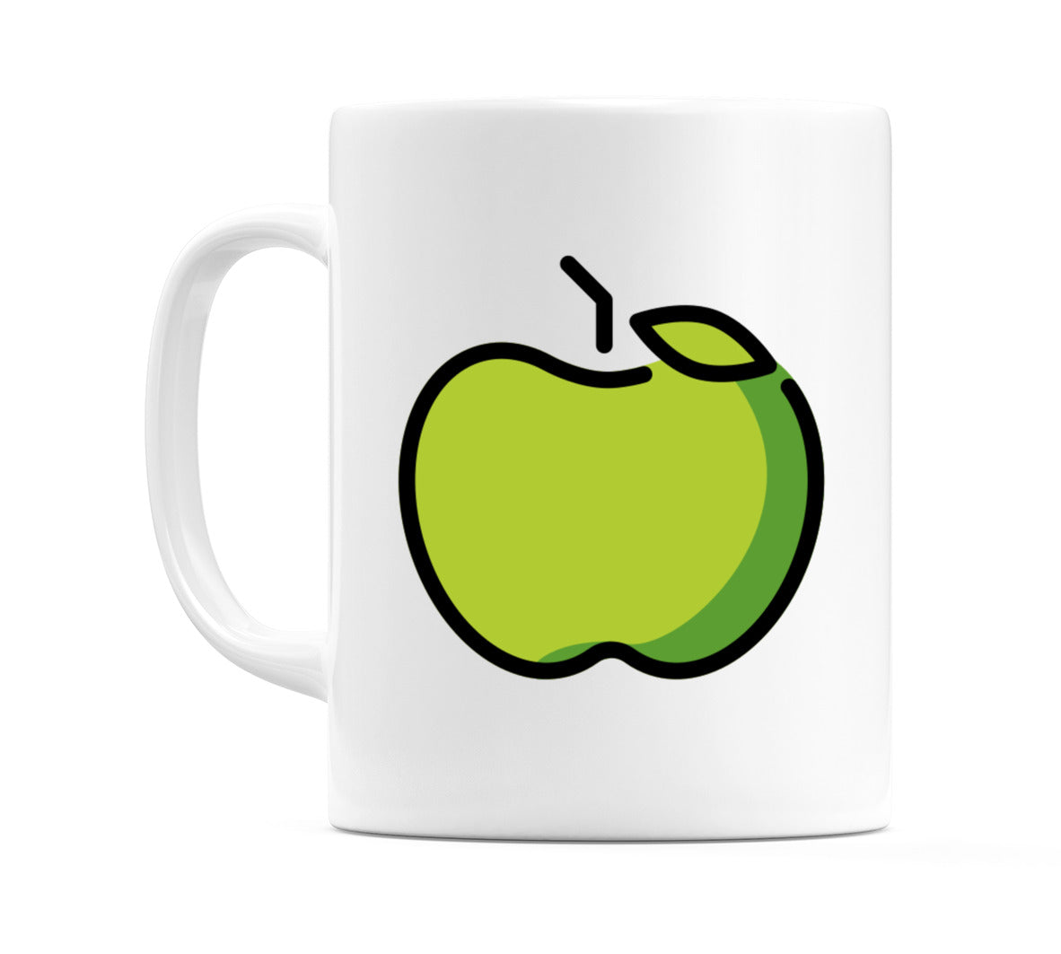 Green Apple Emoji Mug