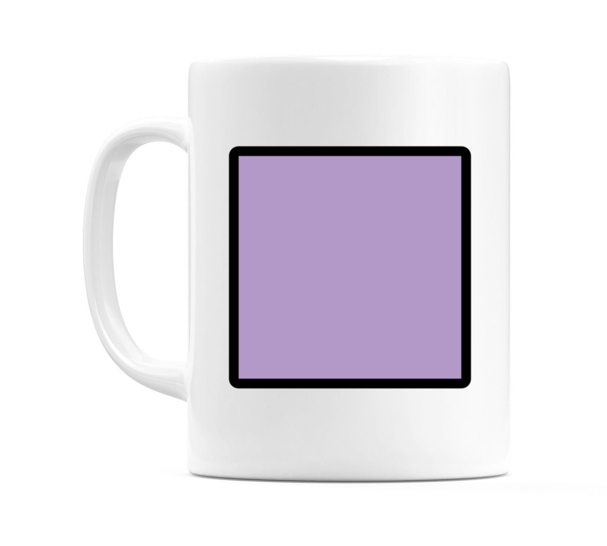 Purple Square Emoji Mug