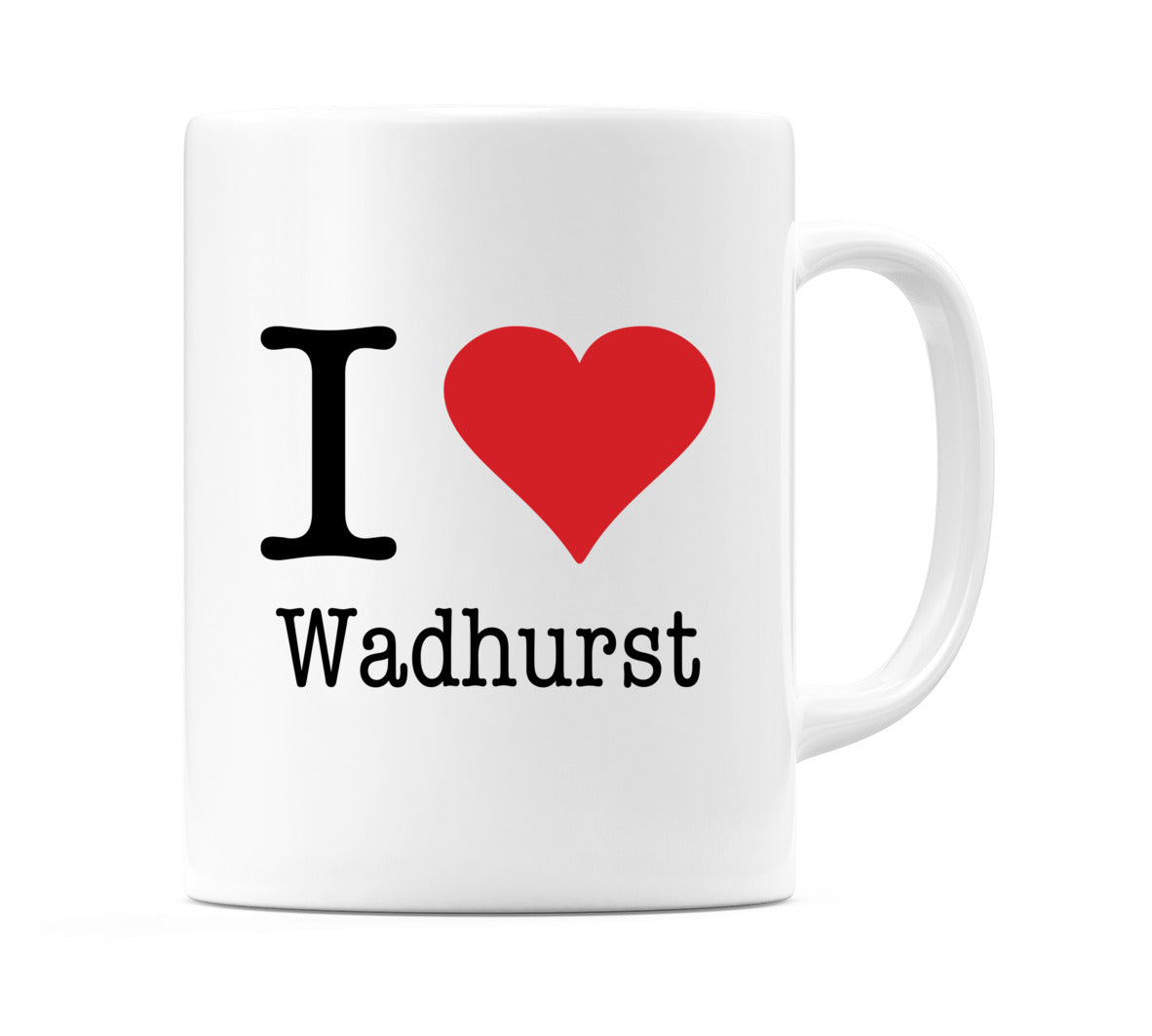 I Love Wadhurst Mug