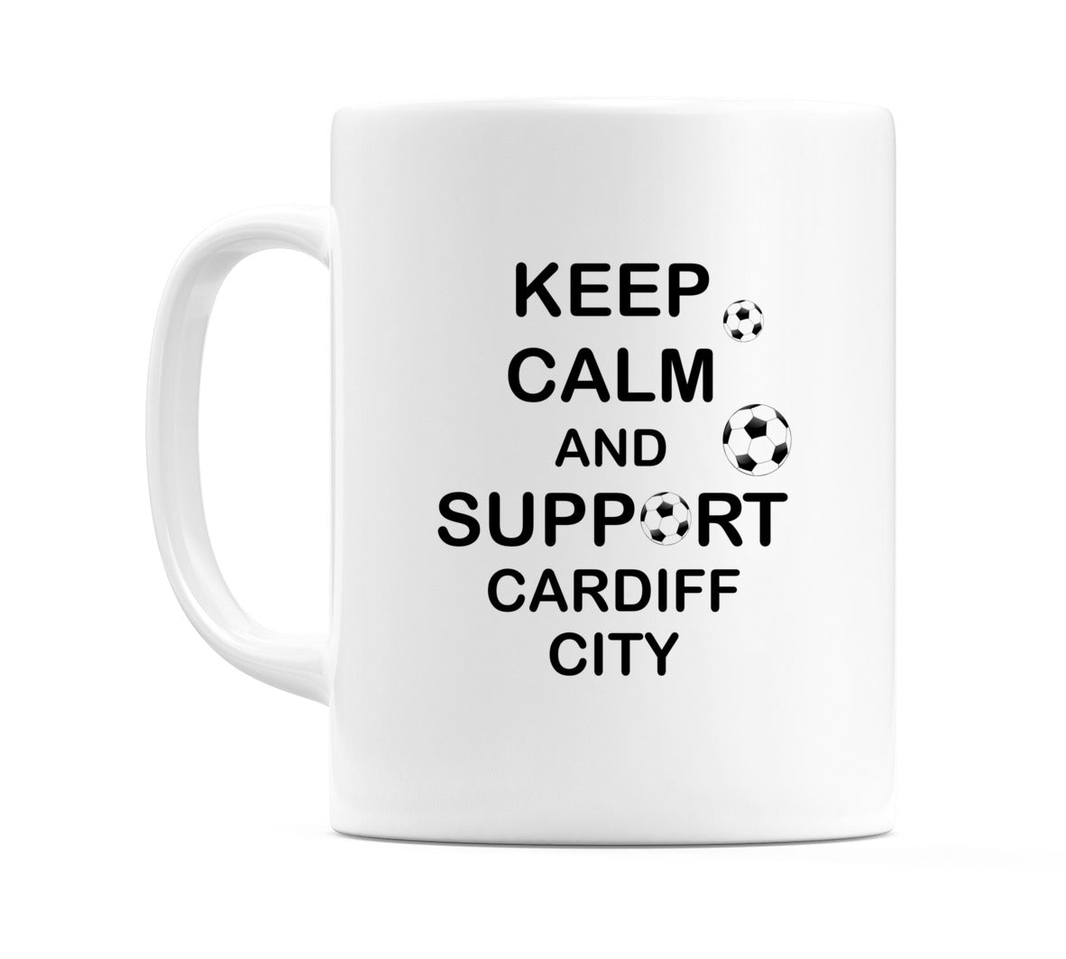 Keep Calm And Support Cardiff City Mug