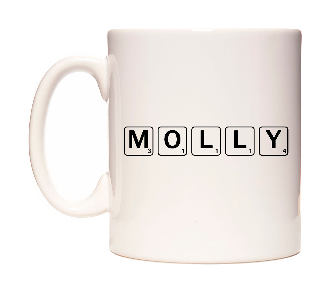 Molly - Scrabble Themed Mug
