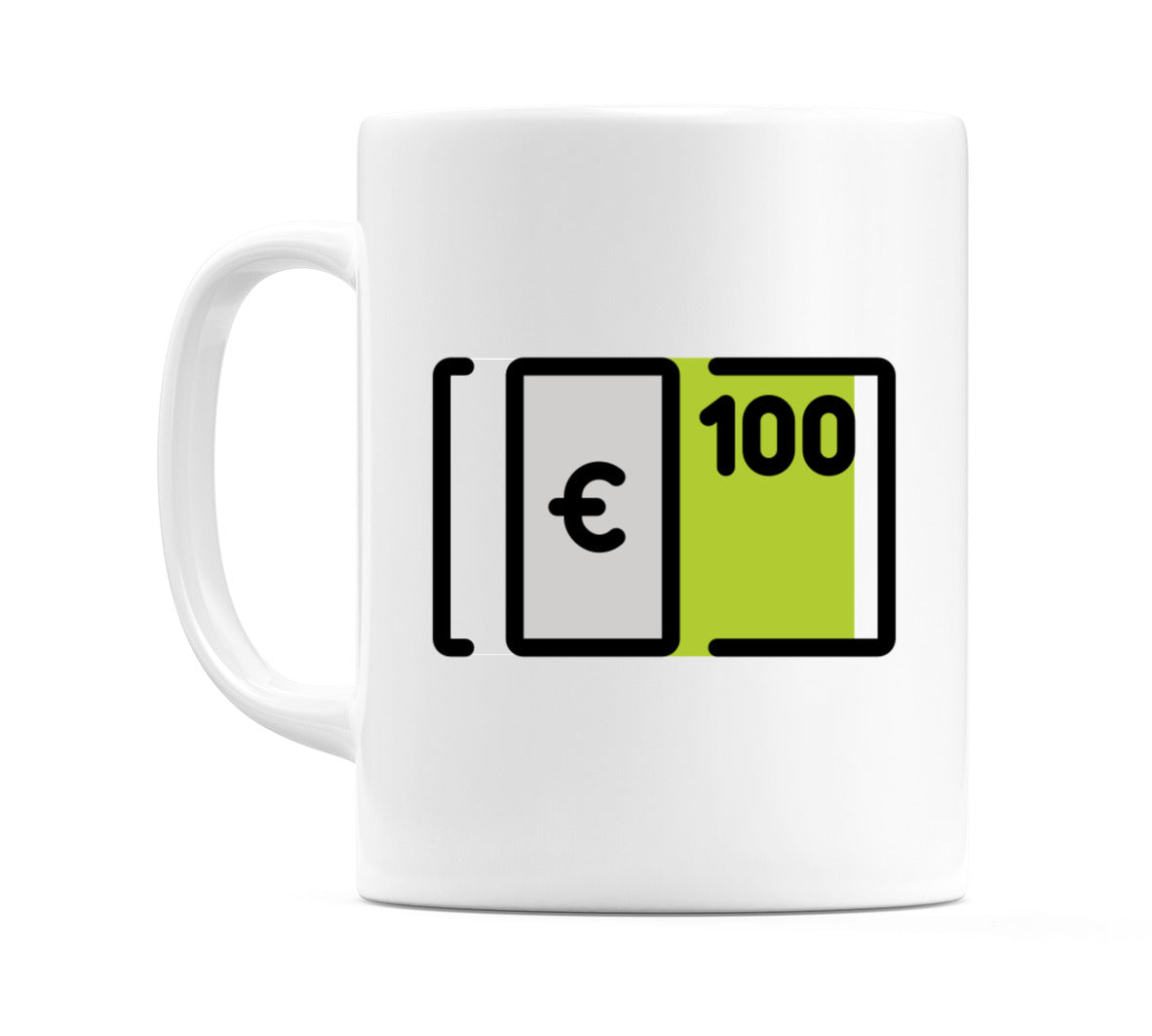 Euro Banknote Emoji Mug