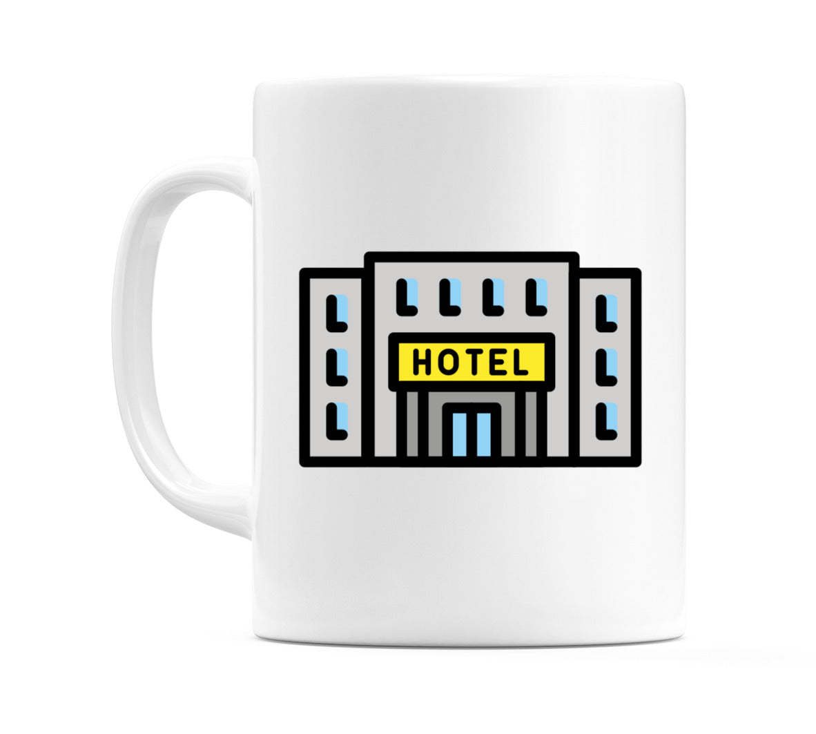 Hotel Emoji Mug