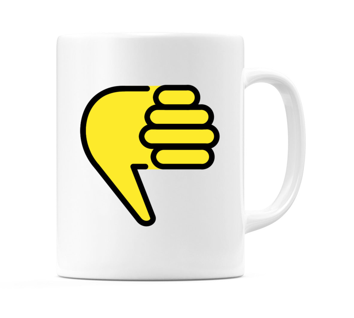Thumbs Down Emoji Mug