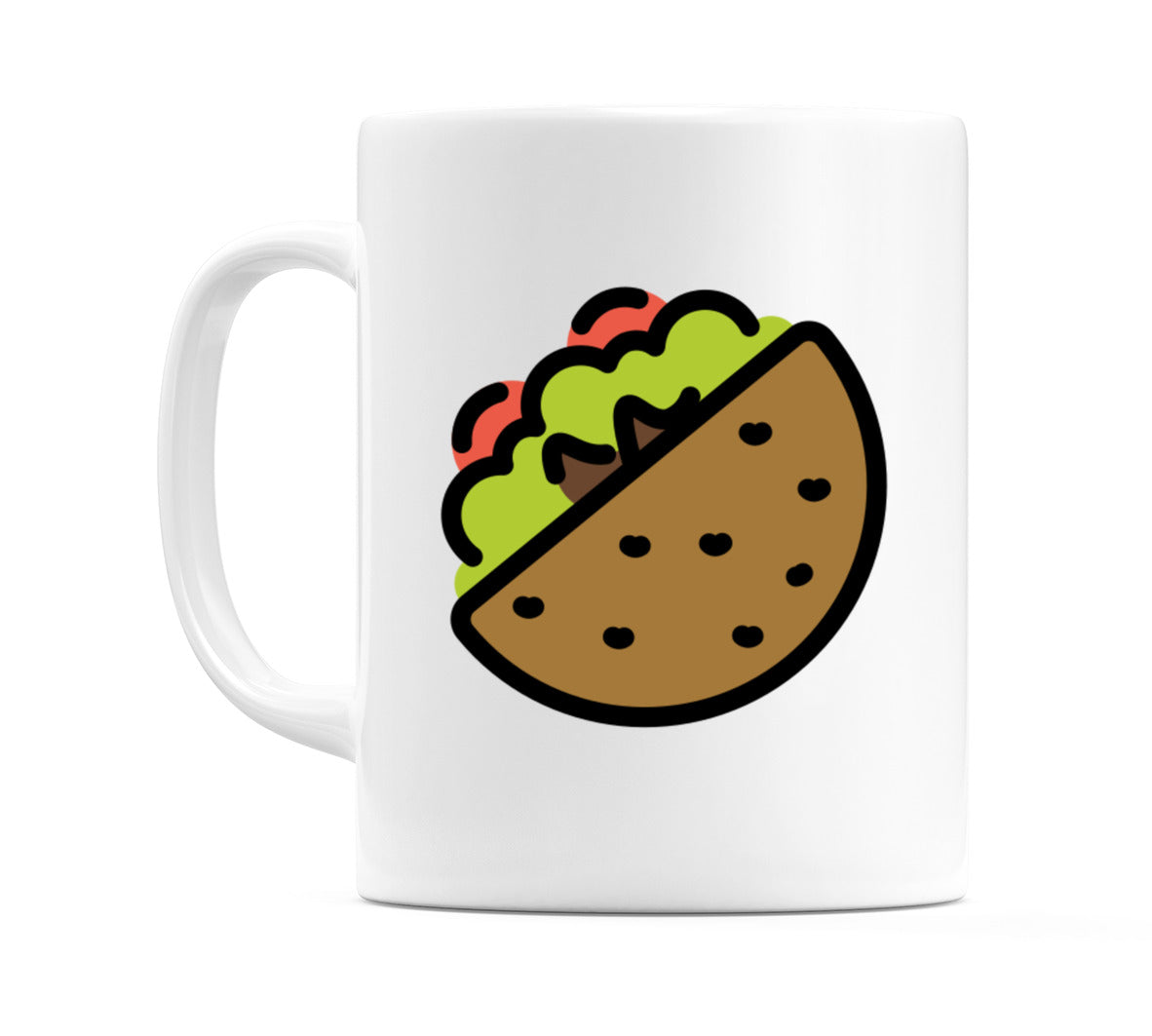 Stuffed Flatbread Emoji Mug