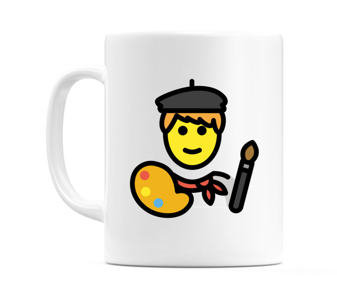 Male Artist Emoji Mug