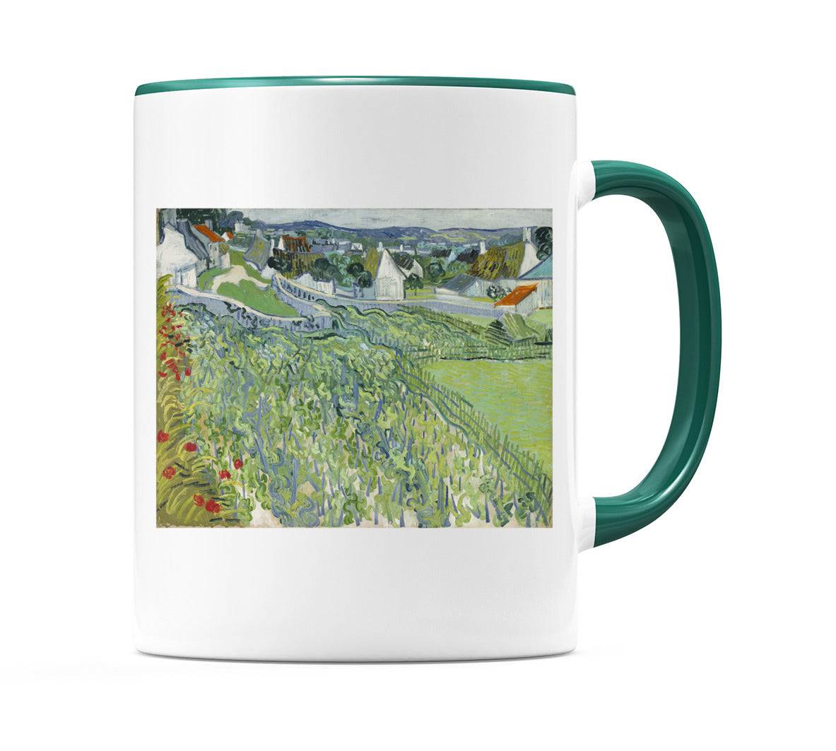Vineyards at Auvers (1890) Mug