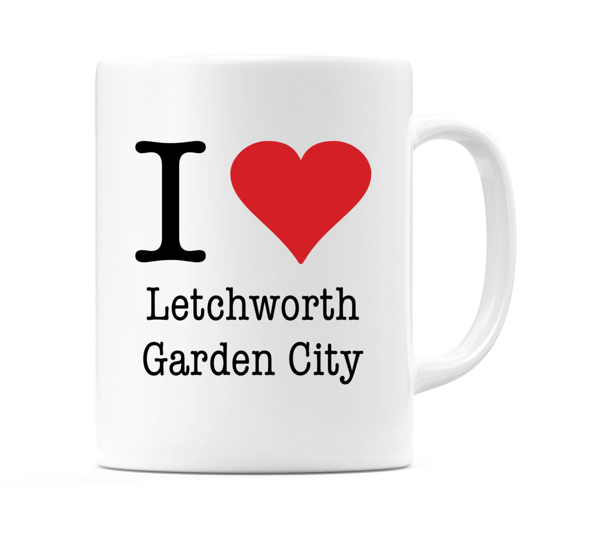 I Love Letchworth Garden City Mug
