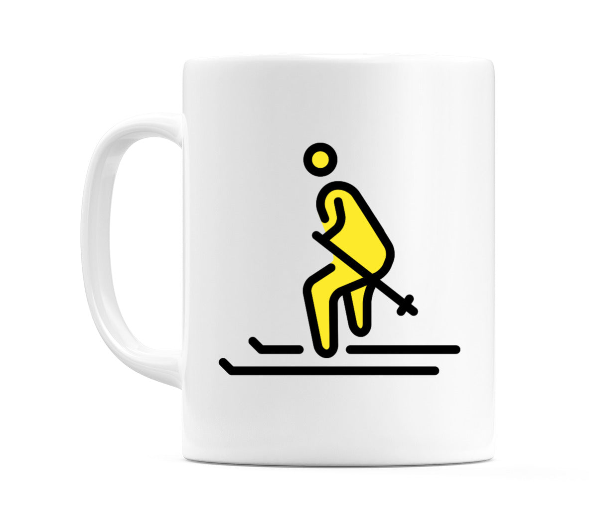 Skier Emoji Mug