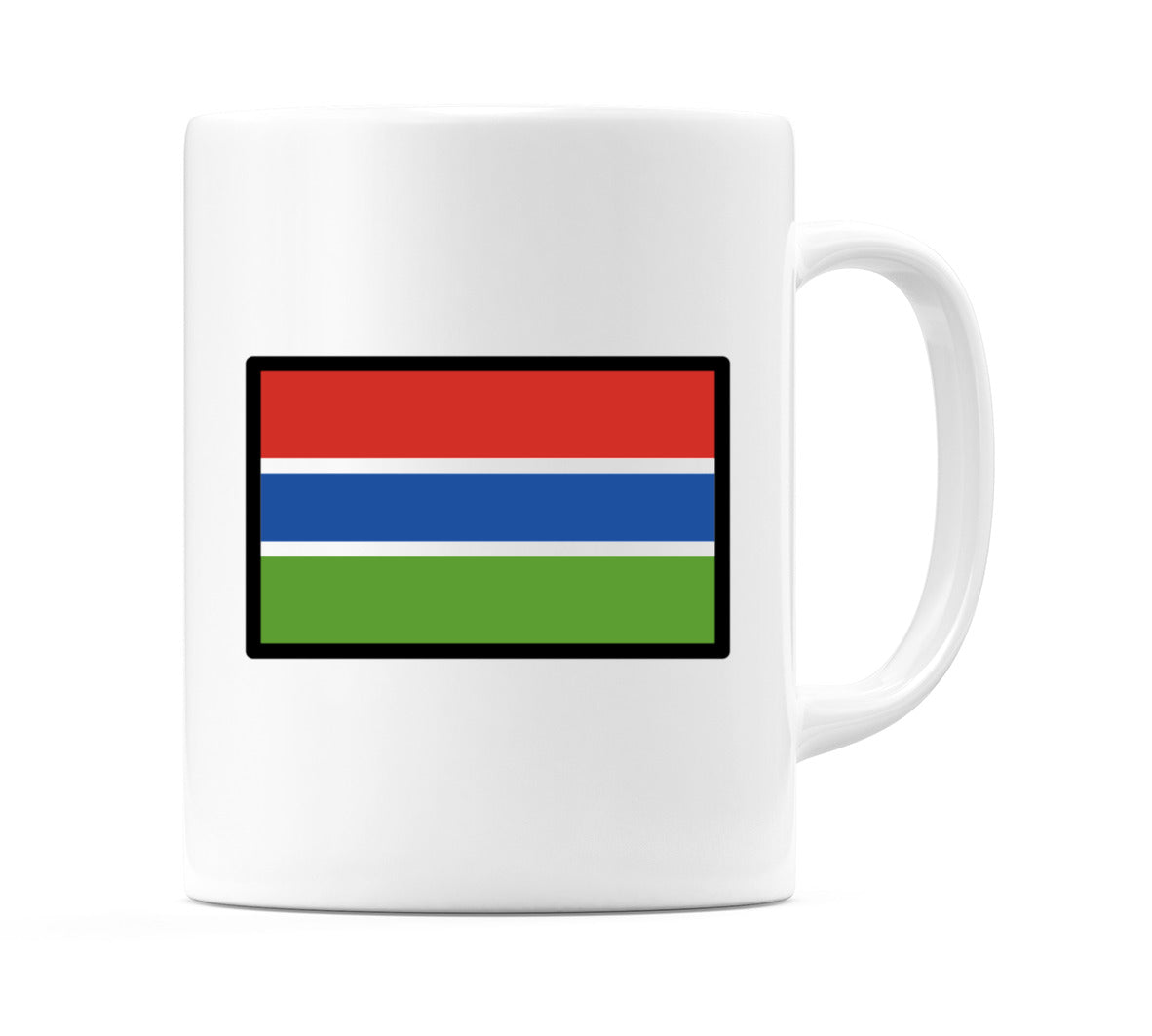 Gambia Flag Emoji Mug