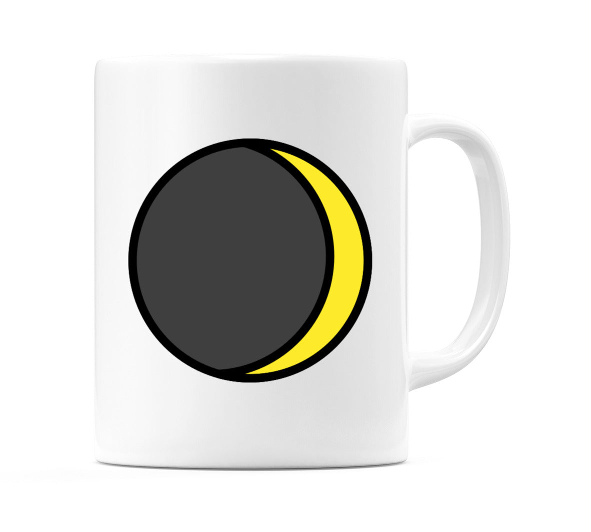 Waxing Crescent Moon Emoji Mug