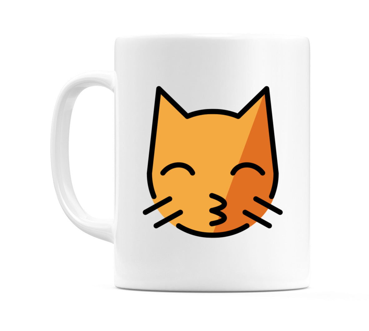 Kissing Cat Emoji Mug