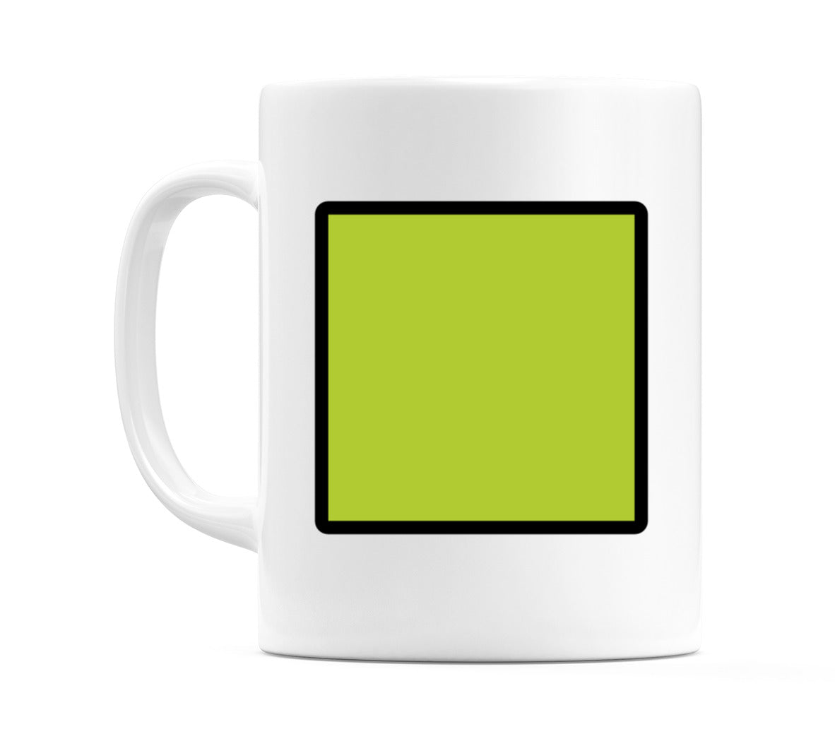 Green Square Emoji Mug
