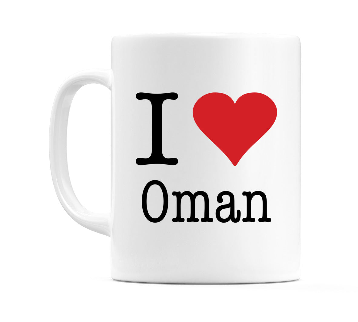 I Love Oman Mug