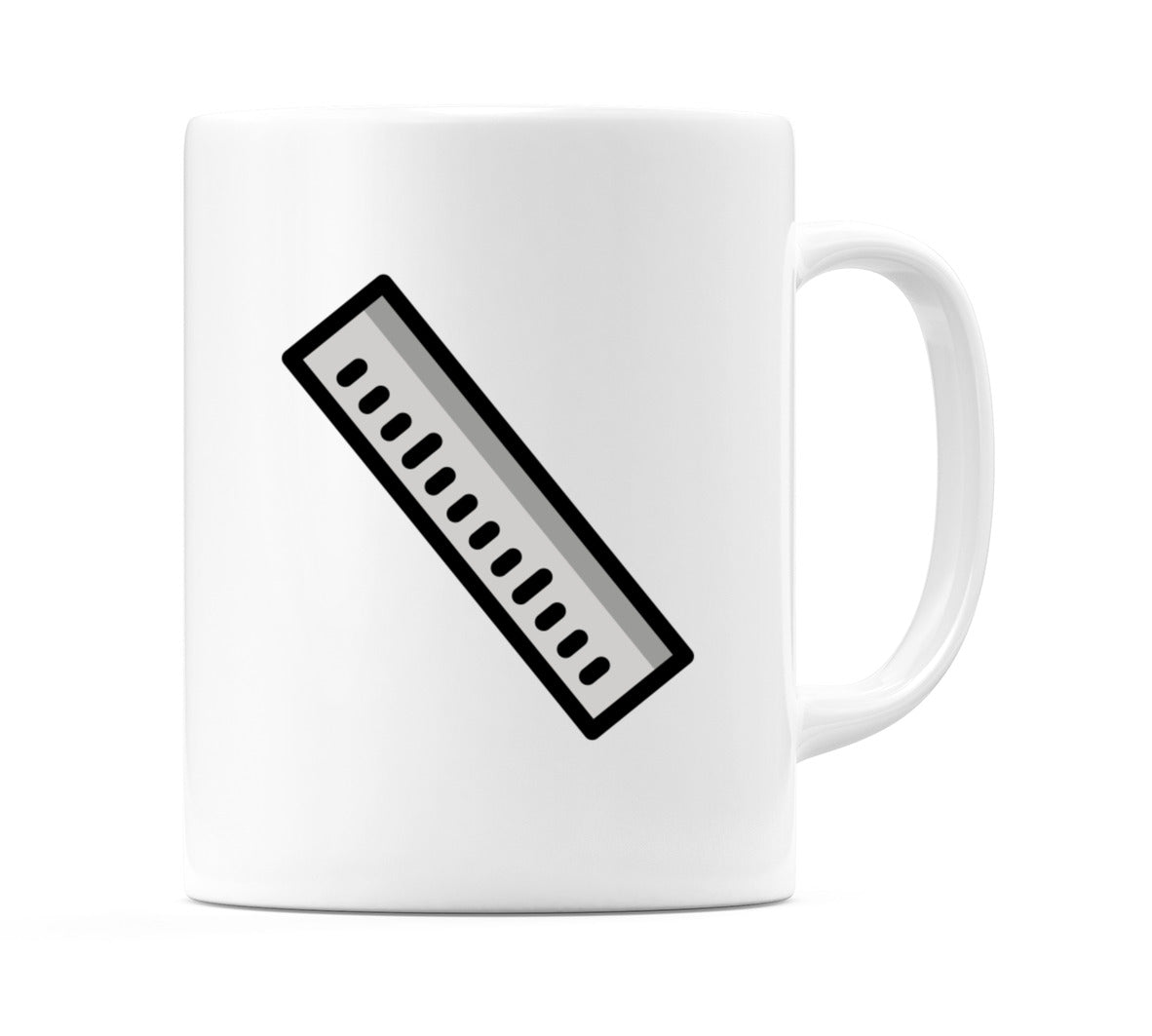 Straight Ruler Emoji Mug