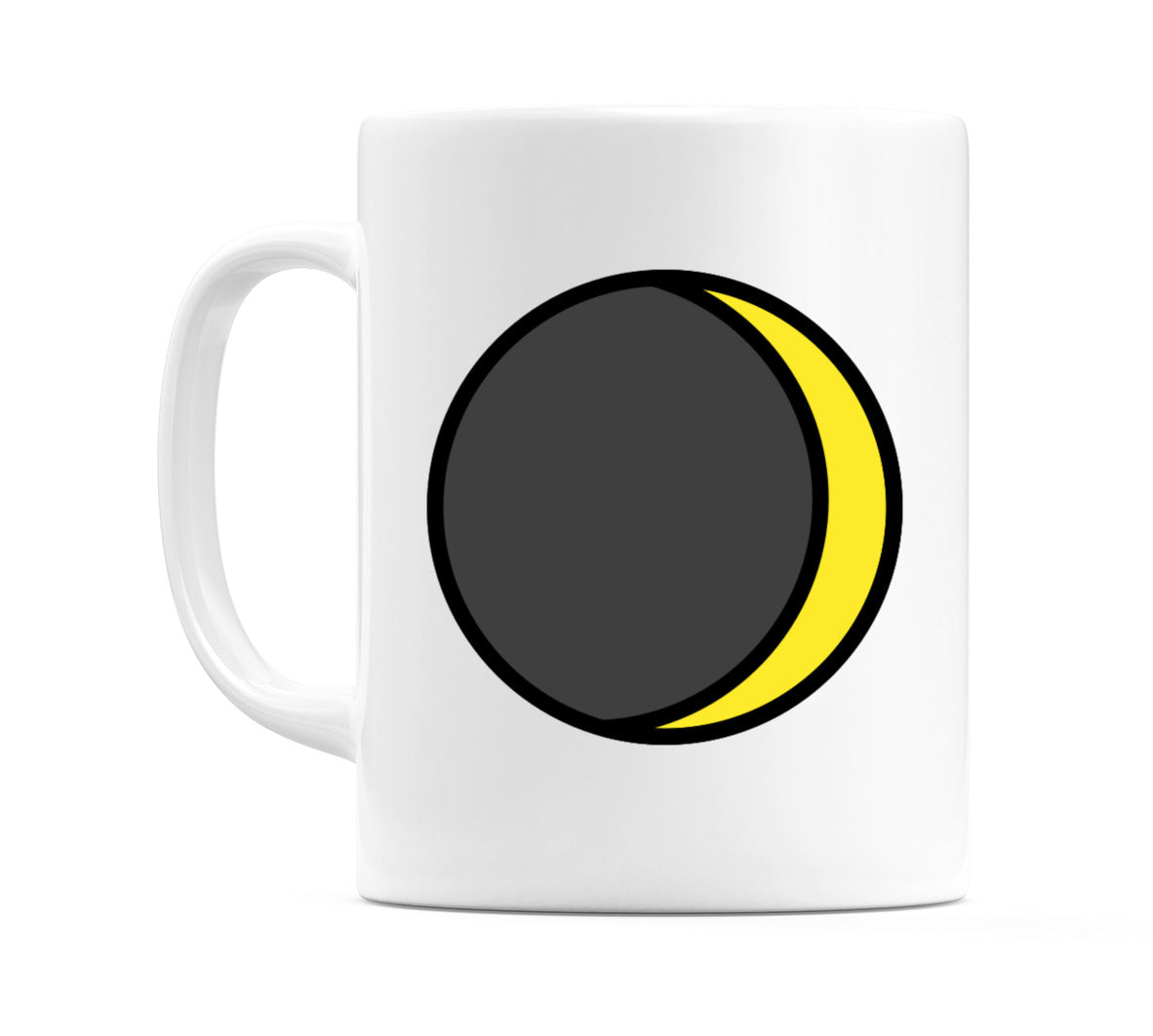 Waxing Crescent Moon Emoji Mug
