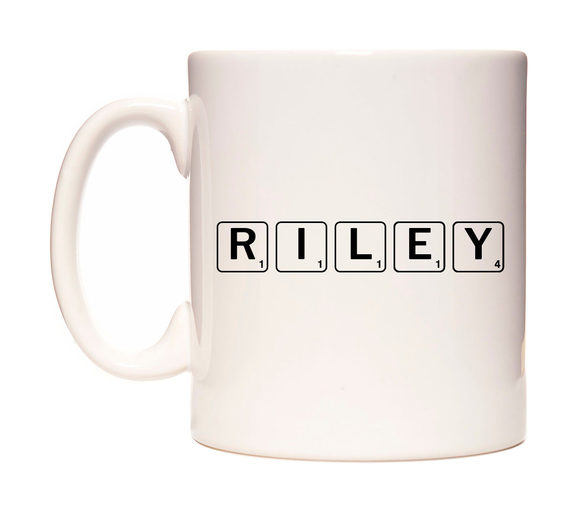Riley - Scrabble Themed Mug