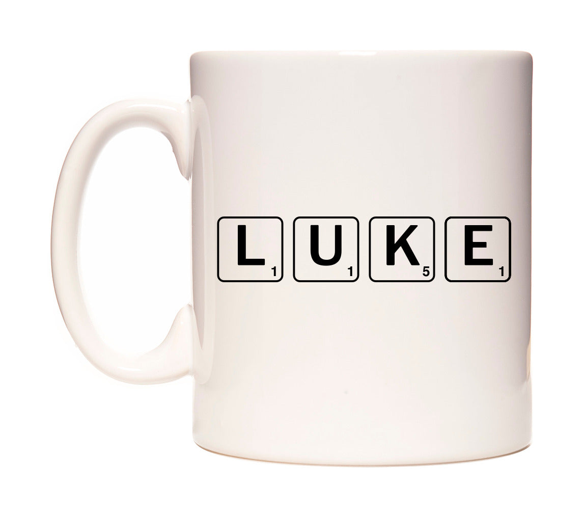 Luke - Scrabble Themed Mug