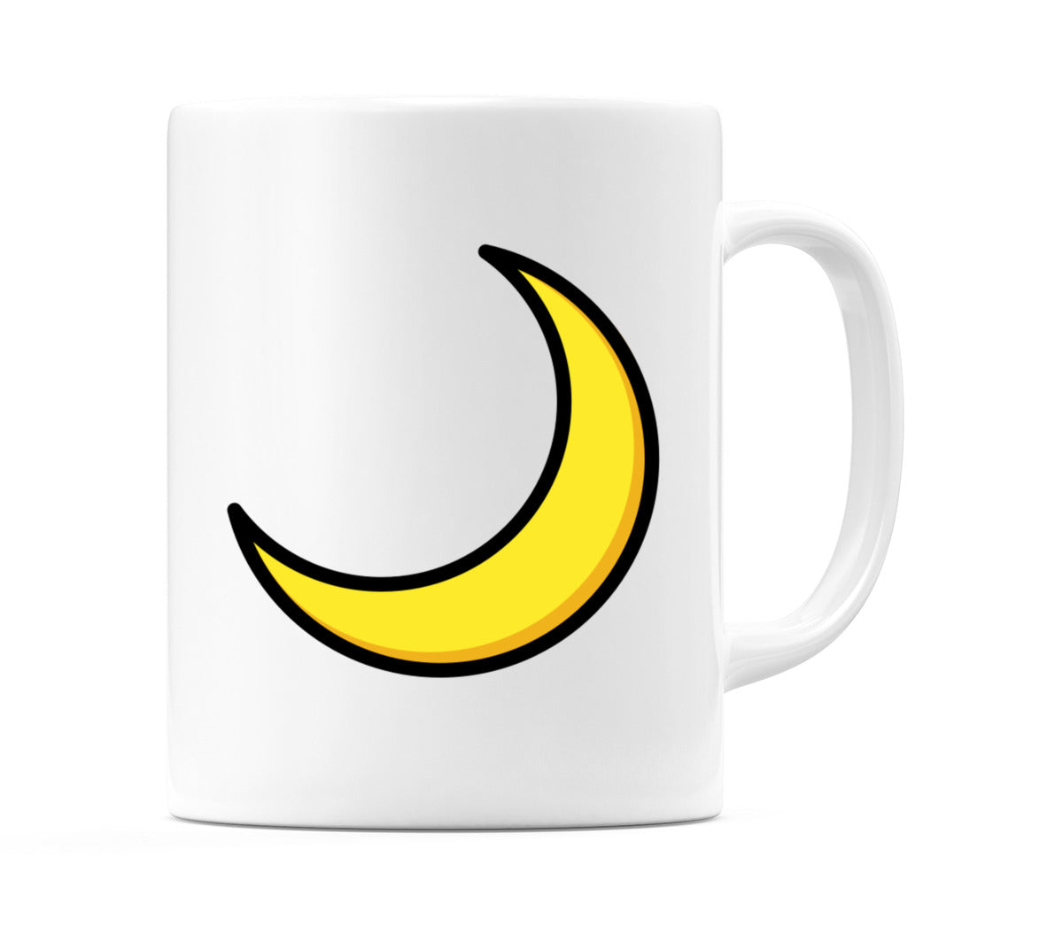 Crescent Moon Emoji Mug