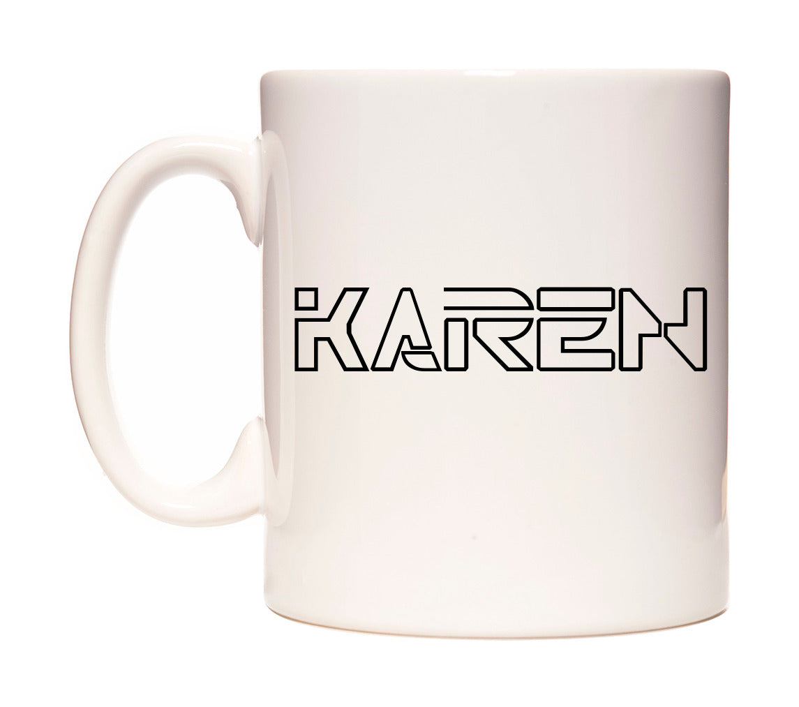 Karen - Tron Themed Mug